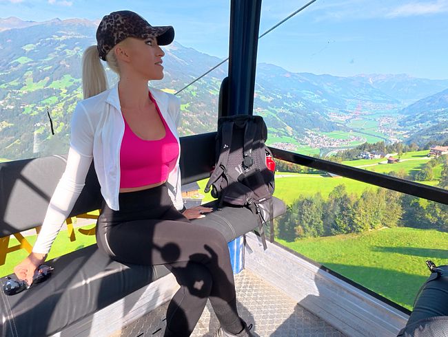 Eine WANDERSCHLAMPE im ZILLERTAL | Von der Seilbahn DIREKT AO in ALLE LÖCHER! MEGA SPERMAFACE