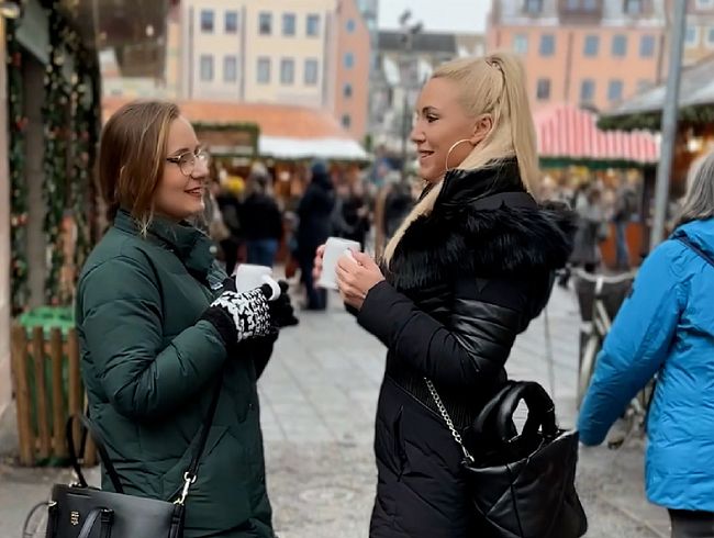 AO SCHLAMPE vom Nürnberger CHRISTKINDLSMARKT | SOWAS geiles hat ER noch nie erlebt! SPERMAEXPLOSION